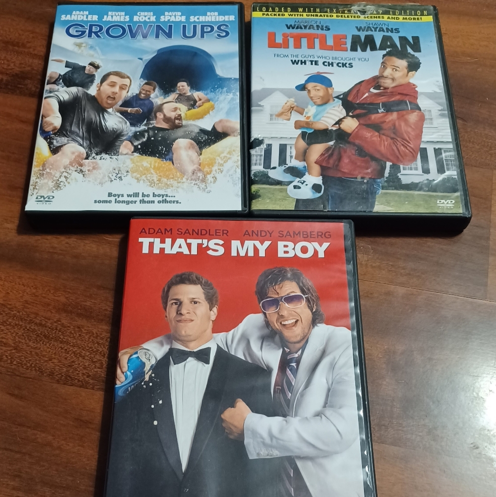 Bundle of 3 Comedy DVD